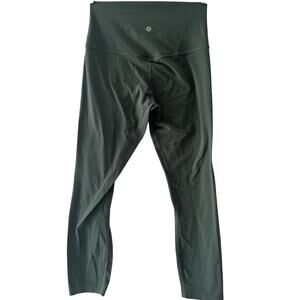 Lululemon Align High Rise Leggings 22" Olive Green NWOT Size 6